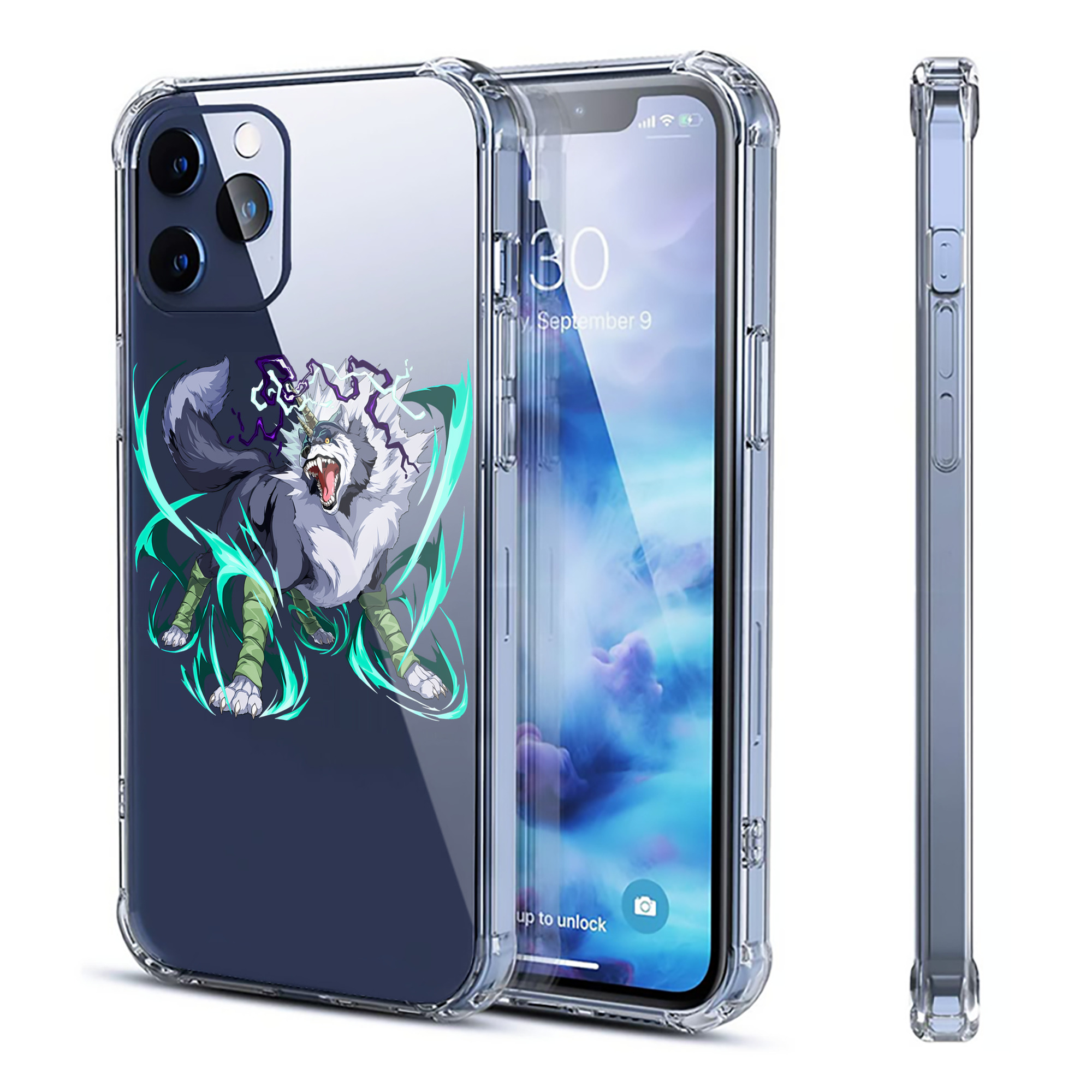 （画像用） 転スラ Regarding Reincarnated to Slime 【iPhone 12シリーズ対応】透明スマホケース（クリアソフトケース）